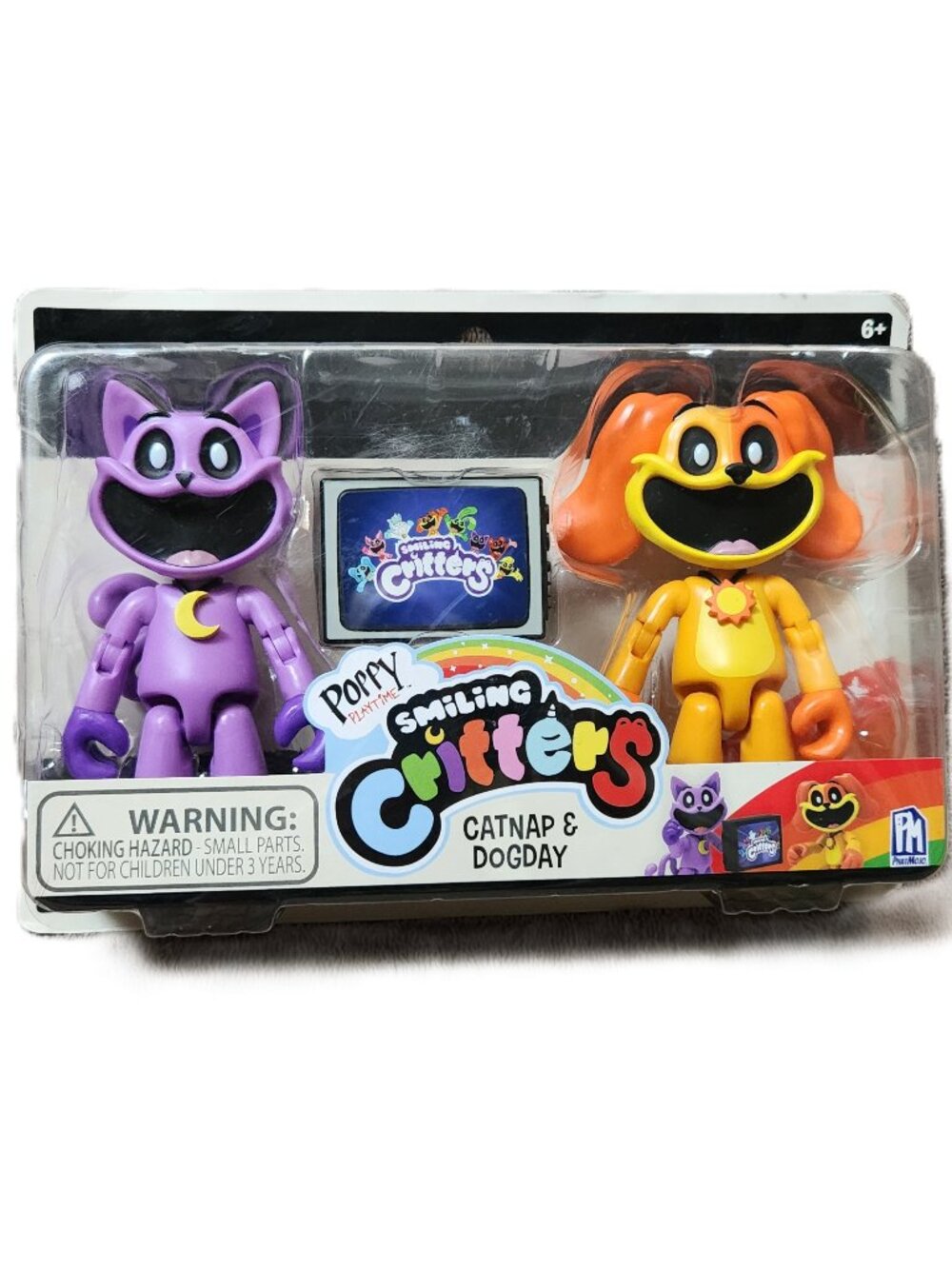 POPPY PLAYTIME SMILING CRITTERS Figurines CatNap & DogDay - NEW SELAED